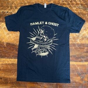 Hamlet and ghost short sleeve T-shirt
